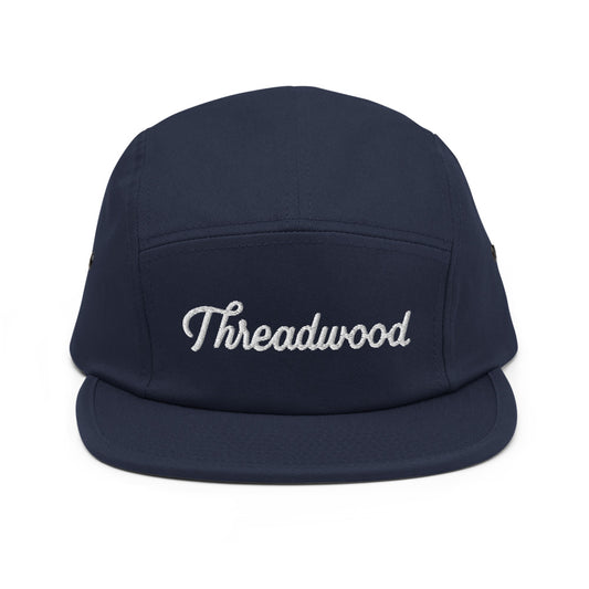 Script Navy Five Panel Cap