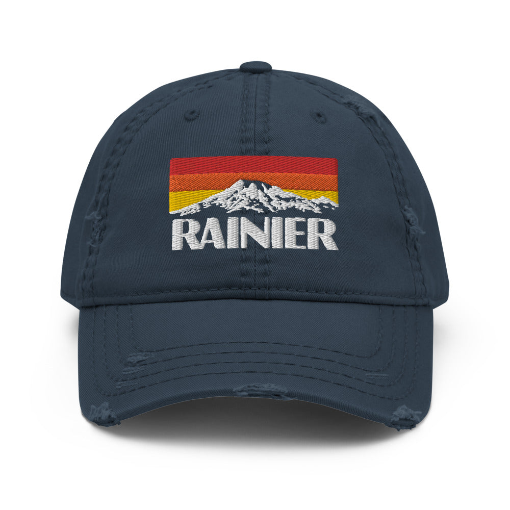 Rainier Distressed Dad Hat