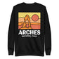 Arches National Park Unisex Fleece Crewneck Sweatshirt