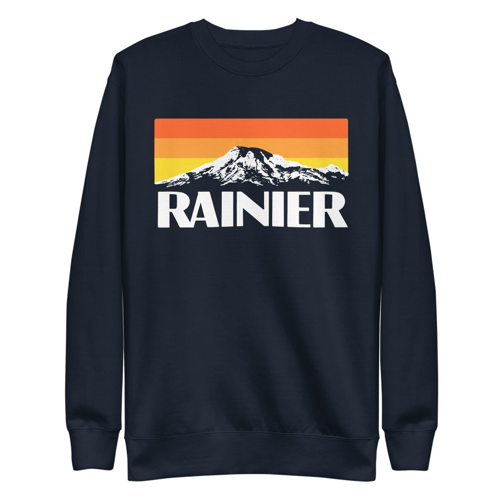 Rainier Unisex Fleece Crewneck Sweatshirt