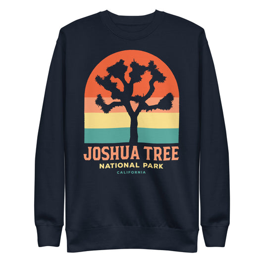 Joshua Tree National Park Unisex Fleece Crewneck Sweatshirt