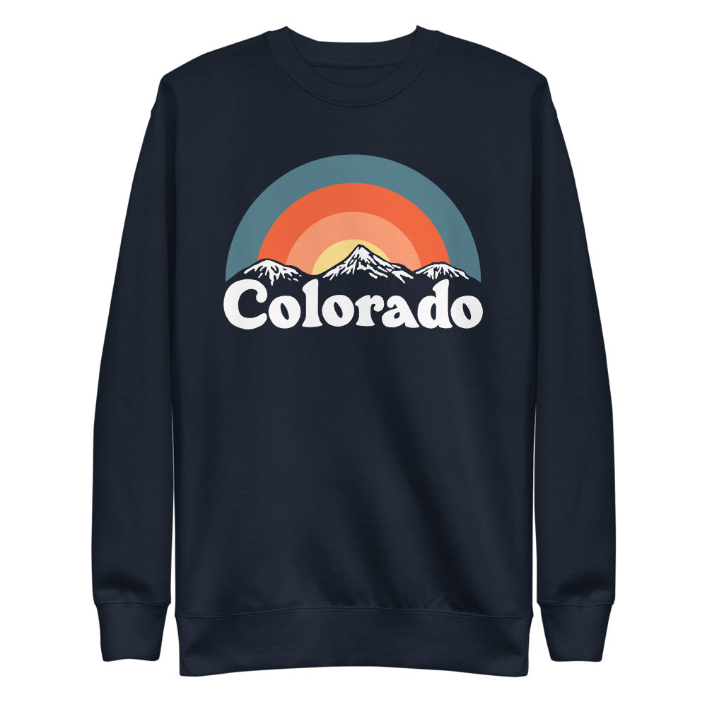 Colorado Unisex Fleece Crewneck Sweatshirt