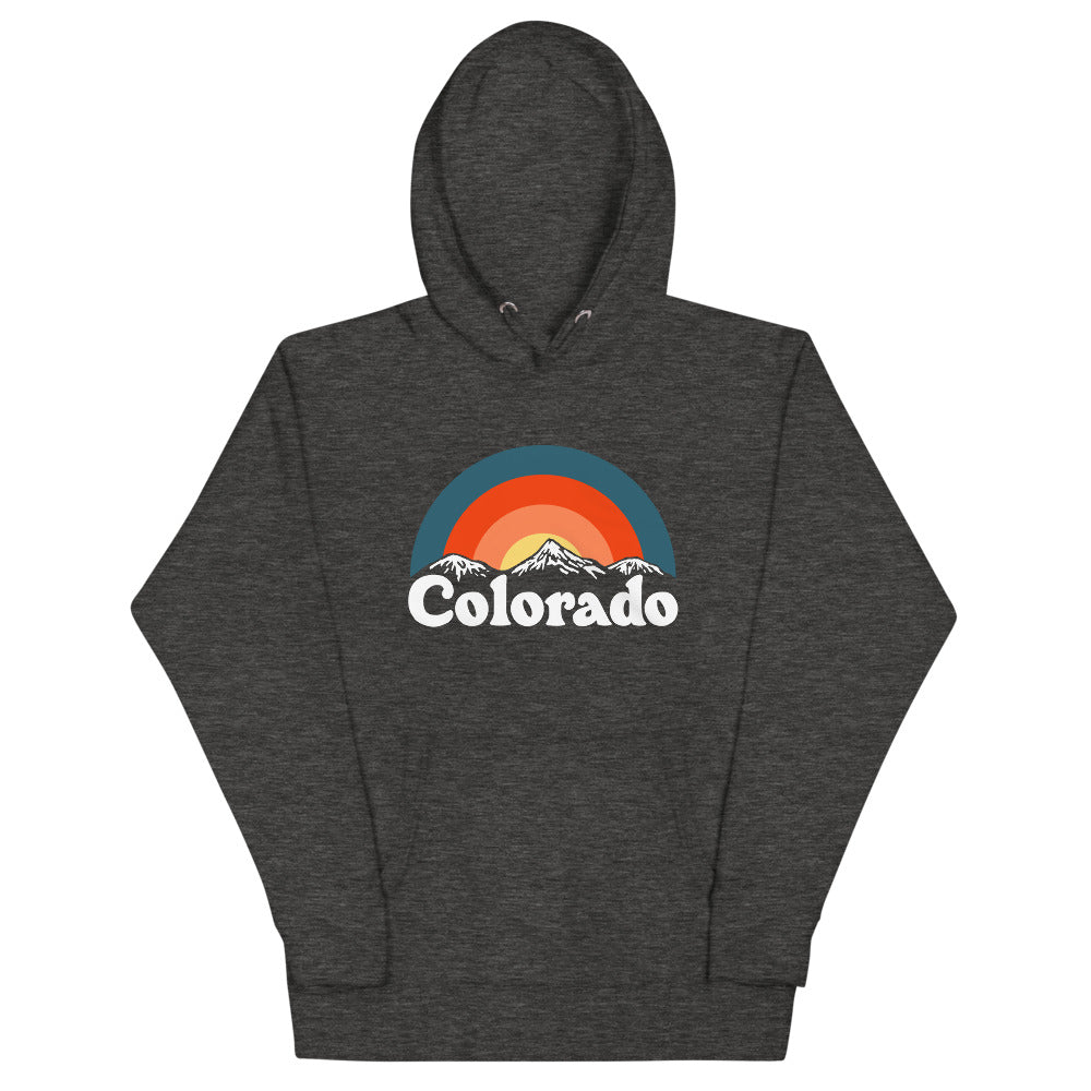 【U LAN】Colorado Pigment Printed Sweatshirt Hoodies - The Colorado Store